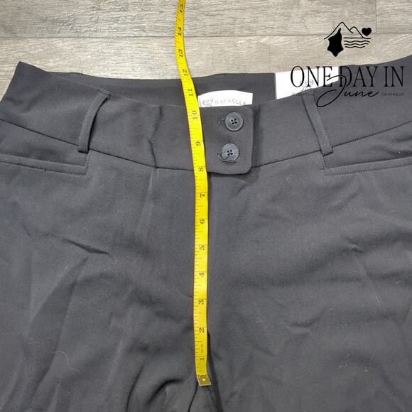 Rafaella Curvy Short Length Pants Size 12 Short - Picture 4 of 6
